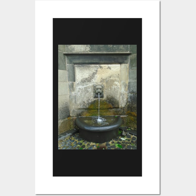 The Bruce Fountain, Falkland, Scotland Wall Art by MagsWilliamson